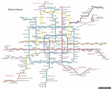 Ориентируемся в метро Пекина