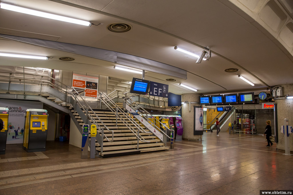 Железнодорожный вокзал Лиона (Gare de la PartDieu)