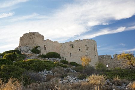 Замок Критиния (крепость Кастелло) на Родосе