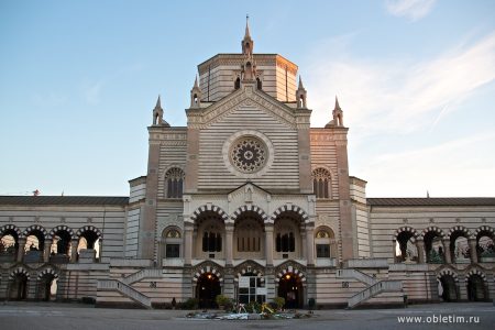 Кладбище Cimitero Monumentale в Милане