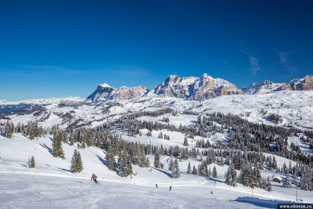 Альта Бадиа (Alta Badia). Горнолыжный курорт.