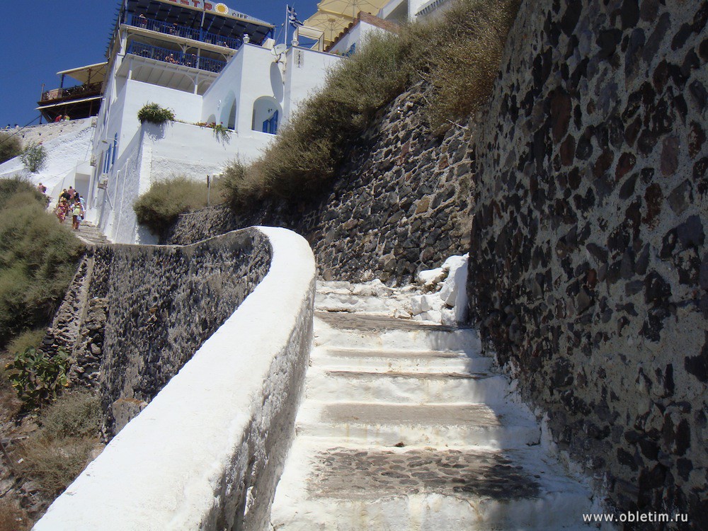 Лестница, остров Санторини