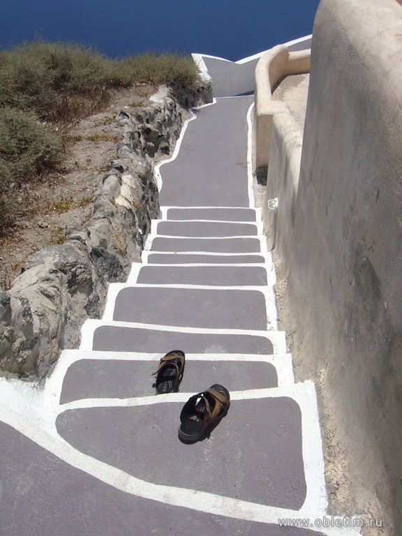 Лестница, остров Санторини