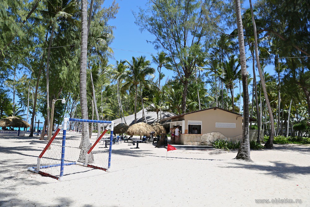 Пляж отеля Carabela Bavaro Beach Resort 4*