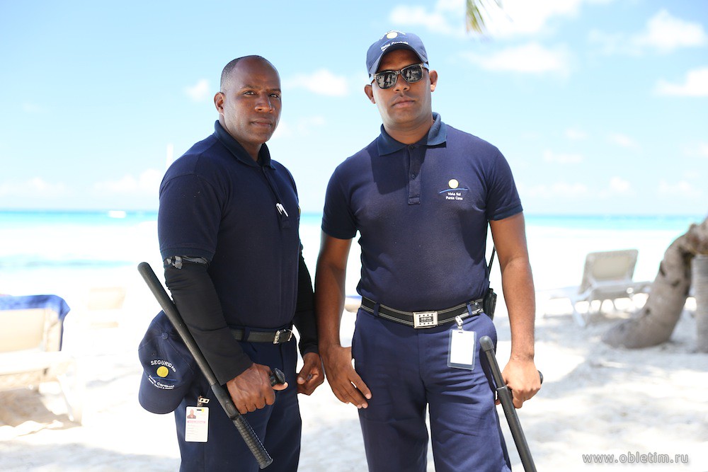 Охраники в Доминикане