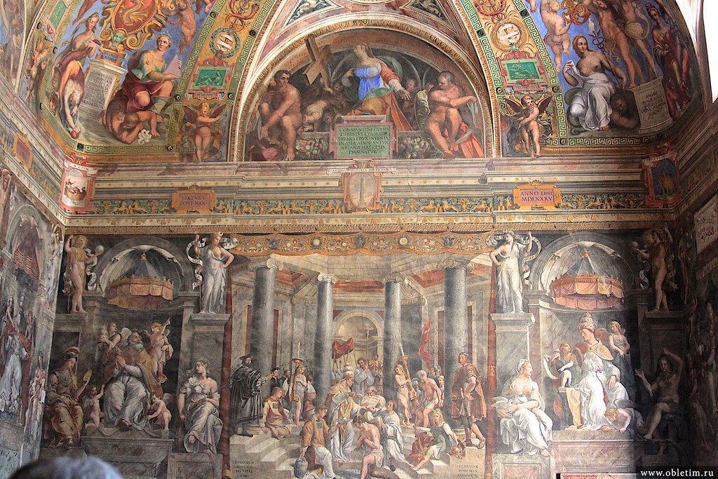 Стены музей Ватикан