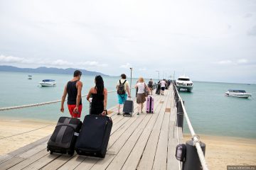 Как перемещаться между островами Самуи, Тао, Панган | катер Ломпрая
